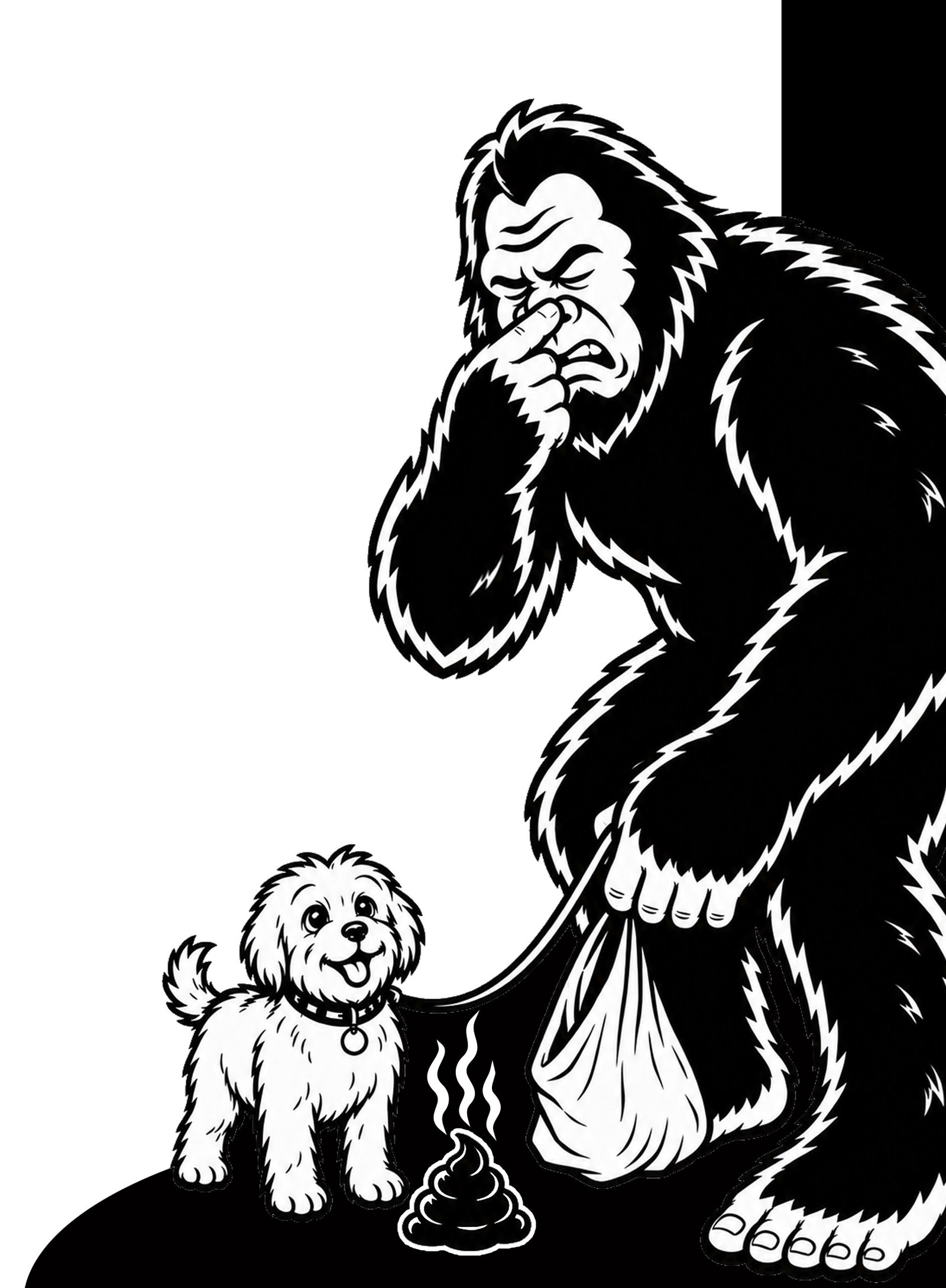 Bigfoot at Dog Park